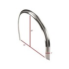 2 Pack - 36x1 Smooth Aluminum Single Axle Fender Flares