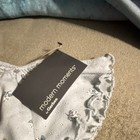 Modern Moments By Gerber Girls 3t Organic Cotton Floral Top   Shorts Gray Blue