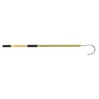 Sea Striker Anodized Aluminum Gaff  4  Stainless Hook  6ft Long  Gold