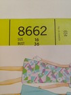 Mccall s 8662 Dress Yoke A Line Sewing Pattern Ladies 16 Uc Vtg 60 s Pullover