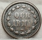 1863 Liberty With Stars   our Army  Civil War Token   Cwt-96