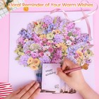 Cuish Pop Up Birthday Card  Music  Lights  3d Flower Bouquet  For Her