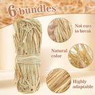 300g Natural Raffia Ribbon Raffia Grass - Sukh Raffia Straw For Florist Bouquet