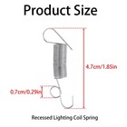5pcs Recessed Lighting Coil Springs For Halo H7 Housing Series Trims Stainless