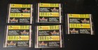 Lot Of 5 New Vintage 1984 Panini Voltron Sticker Packs   Read Description 