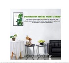 2 Pack Indoor Outdoor Side Tables  Weather Resistant Metal Patio Side Table
