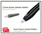 Electric Eraser For Artists  Afmat Rechargeable Electric Eraser Kit 140
