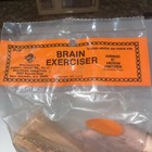 1977 Toy Brain Exerciser Peg Golf Tee Puzzle Game Nip Nos Vtg American Made Rare