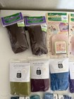 Needle Felting Wool Roving Bundle Clover Tools Molds Craft Lot Multi Color