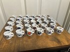 Lot Of 32 Nfl Football Teams Mini Miniature Ceramic Coffee Mugs Team Logo Cups