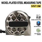 Stainless Steel Tape Measure Anti-corrosion Metric Ruler Thicken Waterproof Us