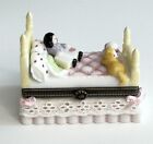 Phb Porcelain Hinged Trinket Box Girls Poster Bed