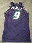 John Starks Utah Jazz Team Issued Game Used Jersey 46 Brunson Knicks Warriors 01