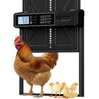 Automatic Extra Large Chicken Coop Door W  Timer   Anti-pinch   Battery Powered