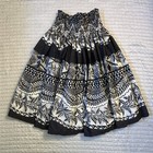 Vintage 90s Hawaiian Pau Pa u Hula Skirt Floral Leaf Made In Hawaii Dance