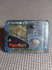 Vintage Motorola 1990s Pager Beeper Transparent Blue Clear Pagemart Powers On