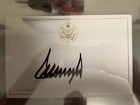 Donald Trump President Signed Autograph Auto Cut Slab Psa dna 45th And 47th Pres