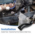 For Detroit Series 60 12 7l Coolant Transfer Tube fluid Line From Oil Cooler To