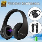 Bluetooth Wireless Headphones Over Ear Headset Noise Cancelling With Microphone