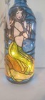 Mermaid Bottle Lamp Hand Painted Stained Glass Look