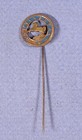 Continental Tire Stick Pin Brass   Enamel Paint Sf1a7