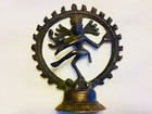 Antique Jai Shiva Nataraja King Dancing God Hinduism India Shiva Bronze Statue