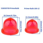 Carburetor Primer Bulb Assortment For String Trimmers Blowers Edgers