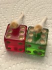 Vintage Dice mixed Lot Of 15  some Unusual  At Least 2 Are Bakelite- Game Time 