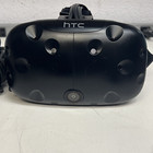 Htc Vive Virtual Reality Headset   Cable    Link Box With Power Adapter