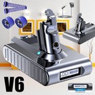 9500mah 21 6v V6 Battery For Dyson Sv03 Sv04 Sv09 Dc58 Dc59 Handheld Battery