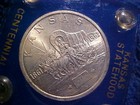 1961 Kansas Statehood Silver So Called Dollar Hk586 1861 Medal W Newton Medal