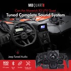 Mb Quart 800 Watt Stage 5 Can Am Maverick X3  17-25  Tuned Complete Sound System
