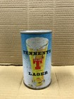 Vintage Tennent s Lager - Penny At Noon - Empty Pull Top Beer Can