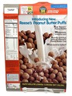  new  1994 General Mills Reese   s Peanut Butter Puffs Cereal Box - Series 4