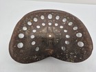 Vintage Antique Primitive Metal Tractor Seat Decorative Rustic Farm Tool