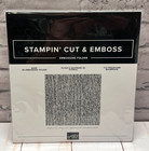 Stampin Up  Bark Embossing Folder 3d