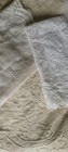 Wow  Lot Of 3 Antique French Net Lace Tambour 2 Table Runners   1 Remnant 