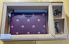 Coach Boxed Corner Zip Wristlet With Star Print And Charms Nwt Style Id  Cx174