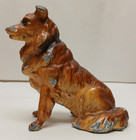 Antique Cast Metal German Shepherd Dog Figure C  1930 s