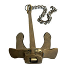 Vtg Solid Brass Nautical Antique Ship Boat Anchor Replica 6 In X 3 In