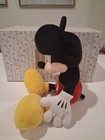 Disney Parks Mickey Mouse Plush Stuffed Animal Doll 17  Tall Classic Look
