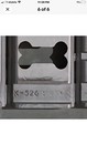 Rhodes Kook E King Cookie King Depositor Medium Dog Bones Mold  526 With 4 Bones