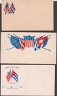 Us Spanish American War Patriotic Envelopes 10 Different Unused Genuine