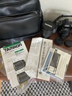 Vtg Minolta Maxxum 3000i 35mm Film Camera Body 50mm Lens Tamron 28-200 Photo Bag