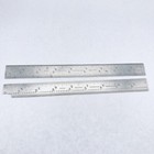 Lot Of  2  Starrett 307 And 603 8    Machinist Rules