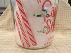 8 5  Barger Candy Sticks Peppermint Candy Glass Store Counter Advertising Jar