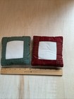 2 Tuck Pillow For Finishing Cross Stitch needlework