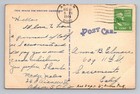Akron Oh-ohio  Aerial Firestone Tire   Rubber Company  Vintage C1944 Postcard