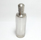 Rare Antique 19th Century Dutch Solid Silver Lid Glass Scent Bottle  C1870