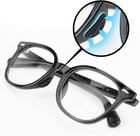 16 Pairs Eyeglass Nose Pads Stick On Silicone Anti-slip For Glasses Sunglasses